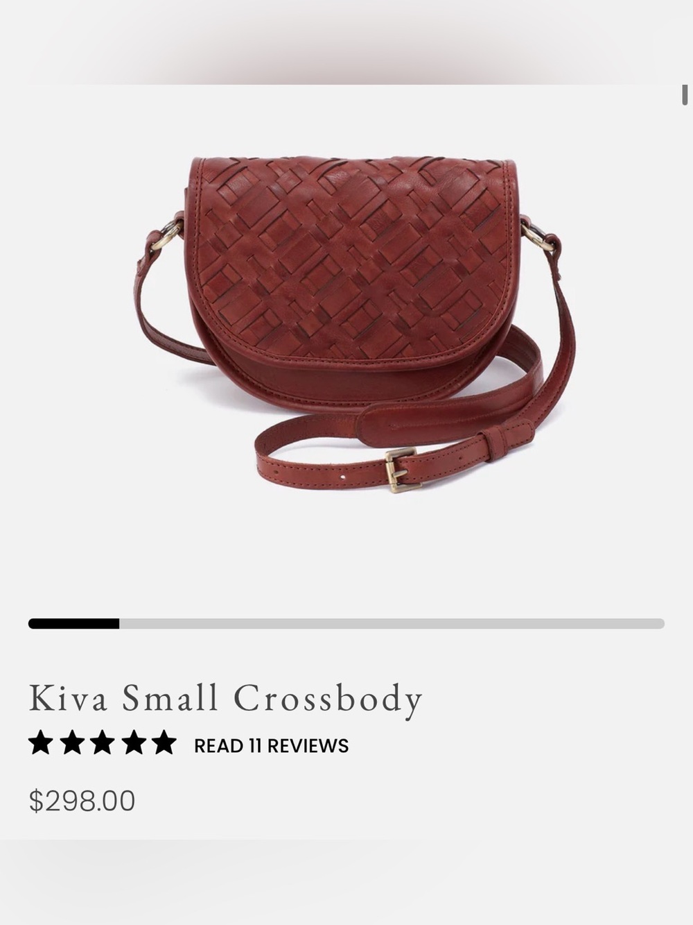 HOBO Kiva Small Woven Crossbody